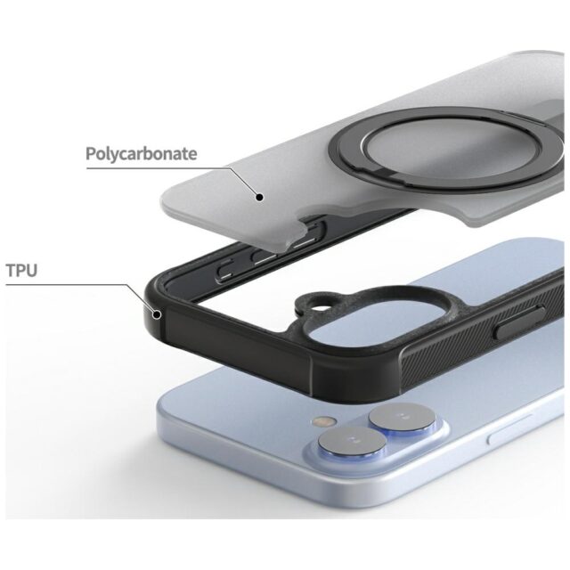 Araree Duple M Stand MagSafe Case for iPhone 17 Black - imagine 4