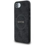 Case Guess 4G Ring Classic Logo MagSafe for iPhone 16e black - imagine 2