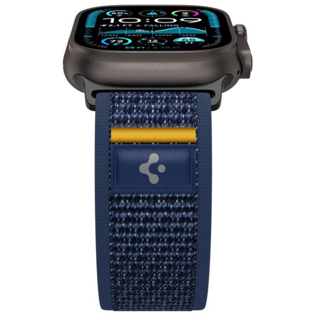 Strap Spigen Athlex Air for Apple Watch6/7/8/9/10/11/SE/SE3/Ultra1/Ultra2/Ultra3(44/45/46/49mm) navy - imagine 5