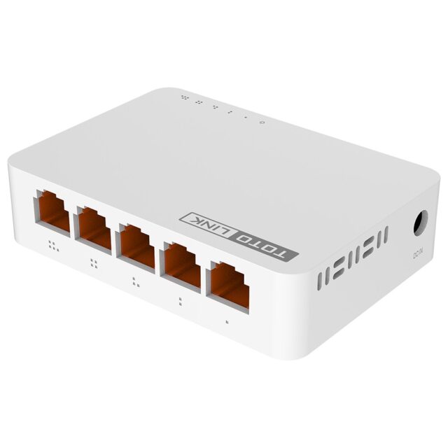 Totolink S505G-V3 | Switch | 5x RJ45 1000Mb/s Gigabit, Desktop - imagine 3
