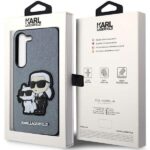 Karl Lagerfeld KLHCS23SSANKCPG S23 S911 hardcase grey Saffiano Karl & Choupette - imagine 8