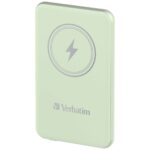 Verbatim Wireless Magnetic Power Bank `n` Go 15W 5000mAh green 32241