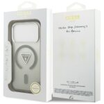 Guess IML Gradient Triangle Logo MagSafe Case for iPhone 17 Pro Max khaki - imagine 8
