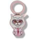 Magnetic pendant Nimmy Cool&Cute    2.0 Cat pink