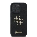 Guess GUHCP16XHG4SGK iPhone 16 Pro Max 6.9" black hardcase Fixed Glitter Big 4G - imagine 3