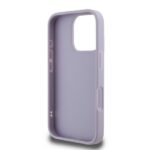 Guess GUHCP16LPSQSQSU iPhone 16 Pro 6.3" light purple hardcase Quilted Metal Logo - imagine 7