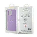 Guess GUHMP15LPSAHMCU iPhone 15 Pro 6.1" purple hardcase Saffiano MagSafe - imagine 8