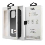 Karl Lagerfeld KLHCP13L3DKPK iPhone 13 Pro / 13 6,1" black hardcase Ikonik Patch - imagine 8