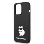 Karl Lagerfeld KLHCP14XSNCHBCK iPhone 14 Pro Max 6,7" hardcase black Silicone Choupette - imagine 6