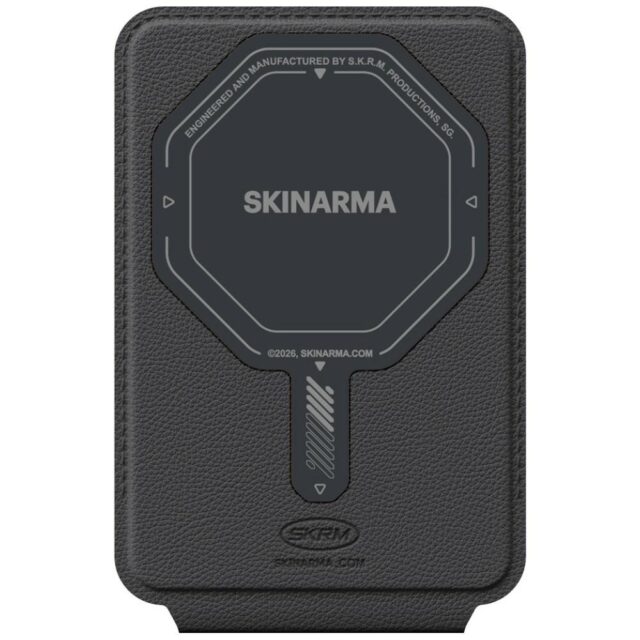 Wallet Skinarma Axis magnetic folding tripod Charcoal - imagine 5