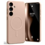 Mercury MagSafe Semi-Silicone Sam S24 FE S721 pink sand