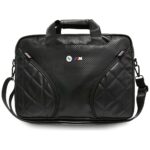 Bag BMW Carbon Pockets & Metal Logo 16" black