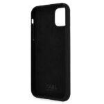 Karl Lagerfeld KLHCN58SLKHBK iPhone 11 Pro black hardcase Silicone Karl`s Head - imagine 7