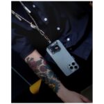 Universal lanyard adapter Skinarma   Mecha black - imagine 4