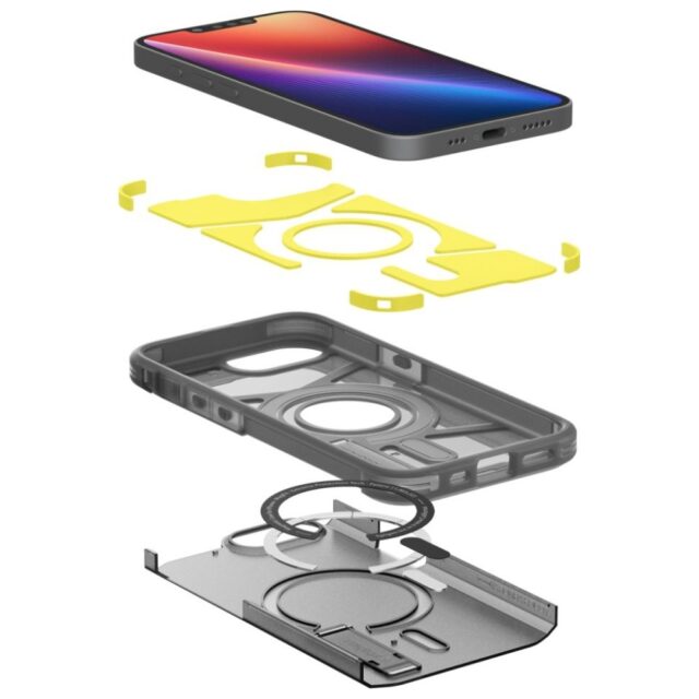 Case Spigen Tough Armor MAG for iPhone 16e black - imagine 2