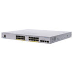 Cisco CBS250-24FP-4X | Switch | 24x RJ45 1000Mb/s PoE, 4x SFP+, Rack, 370W - imagine 2