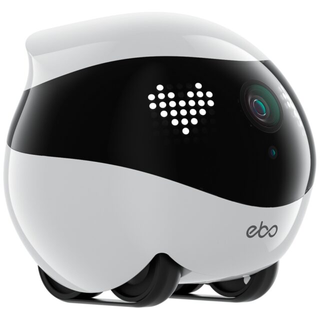 EnaBot EBO AIR 2 home monitor robot (white) - imagine 3