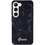 Guess GUHCS23SPCUMAK S23 S911 black hardcase Marble - imagine 3