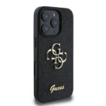 Guess GUHCP16XHG4SGK iPhone 16 Pro Max 6.9" black hardcase Fixed Glitter Big 4G - imagine 2