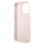 Karl Lagerfeld KLHCP13XSSKCI iPhone 13 Pro Max 6,7" hardcase light pink Silicone Karl & Choupette - imagine 7