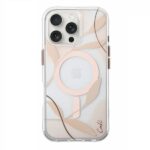 UNIQ case Coehl Verdure iPhone 16 Pro Max 6.9" Magnetic Charging case spring blossom