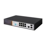 Extralink VICTOR | PoE Switch | 8x Gigabit PoE/PoE+, 2x SFP, 1x Console Port, 150W, Managed - imagine 4