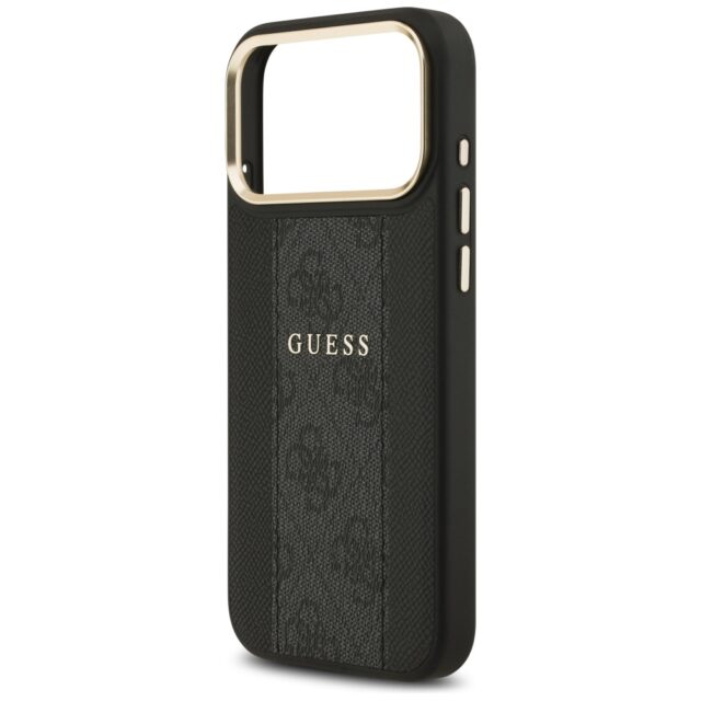 Case Guess 4G Stripe MagSafe for iPhone 17 Pro Max black - imagine 6
