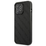 Karl Lagerfeld KLHCP13XPTLK iPhone 13 Pro Max 6,7" hardcase black Perforated Allover - imagine 2