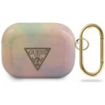 Guess GUACAPTPUMCGG01 AirPods Pro cover pink Tie & Dye Collection