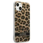 Guess GUHCP13MHSLEOW iPhone 13 / 14 / 15 6,1" brown hardcase Leopard - imagine 4