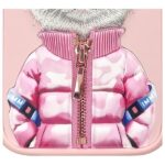 Nimmy case iPhone 16 6.1" pink Cool&Cute 2.0 Cat - imagine 9