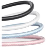 Cable USAMS Cloud Series US-SJ658 6A USB-A to USB-C 1.2m white - imagine 4