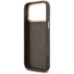 Case Guess 4G PU Classic Logo MagSafe for iPhone 17 Pro Max brown - imagine 7