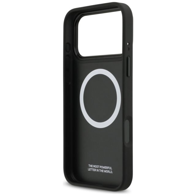 Case BMW M Shape Logo MagSafe for iPhone  17 Pro Max black - imagine 7