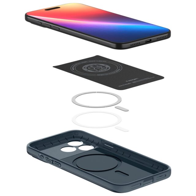 Spigen Thin Fit MAG MagSafe case for iPhone 17 Pro Max metal slate - imagine 7