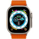 Spigen Fit Lite Apple Watch 44/5/6/7/SE/SE3/Ultra 42/44/45/49 mm orange AMP05986 - imagine 3