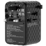 Verbatim Travel Adapter EU/UK/US GaN   2xUSB-C/2xUSB-A/1xUSB-C PD 100W black 30191 - imagine 5