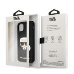 Karl Lagerfeld KLHCN58SLKHBK iPhone 11 Pro black hardcase Silicone Karl`s Head - imagine 8