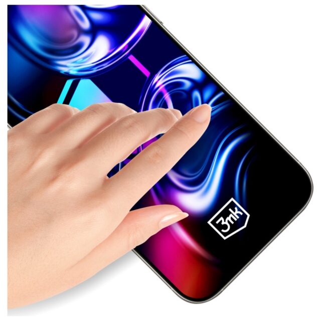 Szkło hartowane 3MK HardGlass Max         z aplikatorem do Apple iPhone 15 Pro Max - imagine 5