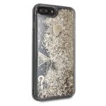 Guess GUHCI8LGLHFLGO iPhone 7/8 Plus gold hard case Glitter Hearts - imagine 5