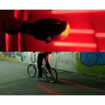 Extralink Rear Bicycle Light, Laser 5 LED Line Marker - imagine 9