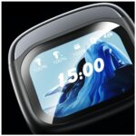 Wireless headphones AWEI TP100 ENC   Bluetooth 5.4 TWS + docking station black - imagine 3