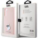 Karl Lagerfeld KLHCS23SSMHCNPP S23 S911 pink Silicone Choupette Metal Pin - imagine 8