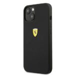 Ferrari FESSIHCP13SBK iPhone 13 mini 5,4" black hardcase Silicone - imagine 2