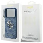 Case Guess 4G Big Logo for iPhone 17 Pro blue - imagine 8