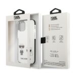 Karl Lagerfeld KLHCP12MTPEKCW iPhone 12/12 Pro hardcase white Karl&Choupette - imagine 8