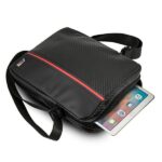 BMW BMTB10CAPRBK Tablet Bag 10" Carbon / Red Stripe - imagine 4