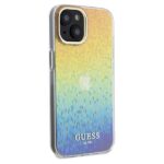 Guess GUHCP14SHDECMI iPhone 14 / 15 / 13 6.1" hardcase IML Faceted Mirror Disco Iridesc - imagine 4