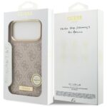 Guess 4G Logo Plate MagSafe Case for iPhone 17 Pro Max Pink - imagine 8