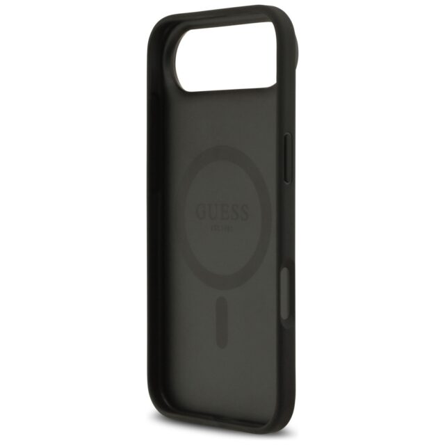Case Guess 4G Circle Classic Logo MagSafe for iPhone Air black - imagine 7